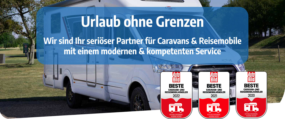 Caravan Fahrzeugausstellung