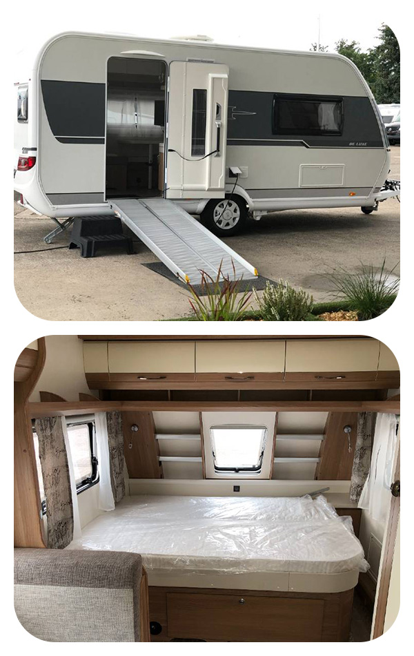 barrierefreier Campingwagen